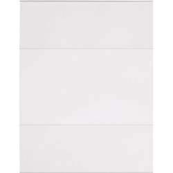 Lorell Cubicle Frame - 1 Each - 8.50" Holding Width x 11" Holding Height - Rectangular Shape - Wall Mountable - Acrylic - Wall, File Cabinet, Locker, Cubicle - Clear