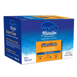 Manatee Gourmet Coffee Single-Serve Coffee K-Cup®, Island Dark Blend, Carton Of 12