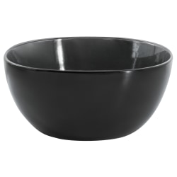 Gibson Home Urban Cafe Stoneware Serving Bowl, 10-5/16", Gray