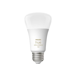 Philips Hue - LED light bulb - shape: A19 - E26 - 10.5 W (equivalent 75 W) - warm to cool white light - 2200-6500 K