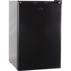 Commercial Cool 4.5 Cu Ft Compact Refrigerator/Freezer, Black