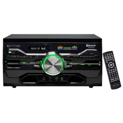 Technical Pro DV4000 DVD Player And Receiver, 5"H x 10"W x 17"D, Black
