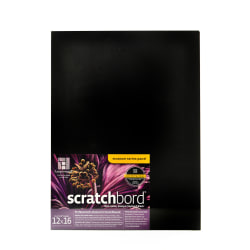 Ampersand Scratchboard, 12" x 16"