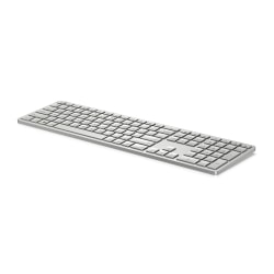 HP 970 Programmable Wireless Keyboard, Silver, 3Z729AA#ABA