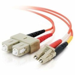 C2G 2m LC-SC 62.5/125 Duplex Multimode OM1 Fiber Cable, 6 ft