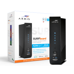 ARRIS SURFboard SBG7600AC2 DOCSIS 3.0 Cable Modem And Wi-Fi Router With McAfee Protection, 1000887