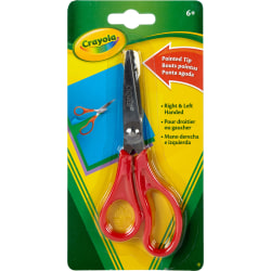 Crayola® Pointed Tip Kids' Scissors, Red