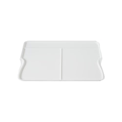 JUST STOW IT Martin Universal Mijello Fredi Palette, Oil and Acrylic, Reusable, 13" x 9", White, Pack Of 2
