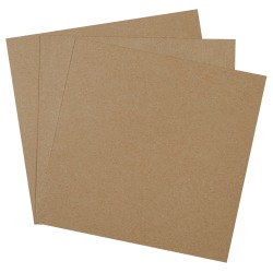 Partners Brand Chipboard Pads, 14" x 14", Kraft, Case Of 460