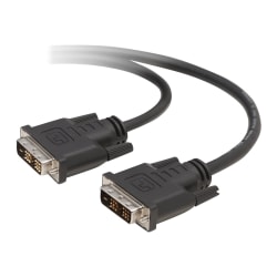 Belkin DVI-D DUAL LINK CABLE * DVI-D(M-DL)/(M-DL); 3' - 2.95 ft DisplayPort/DVI Video Cable  - F2E717103TAA