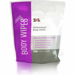 2XL CareWipes Performance Body Cloths, 6" x 8", 700 Count, 1/Pouch