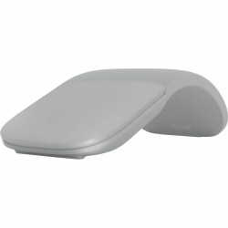 Microsoft Arc Touch Mouse Surface Edition - BlueTrack - Wireless - Bluetooth - Light Gray - 2 Button(s)