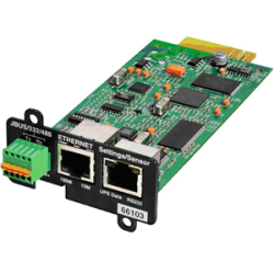 Eaton Network and MODBUS Card-MS - Remote management adapter - 100Mb LAN, RS-232, RS-485, Modbus
