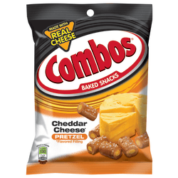 Combos Cheddar Cheese Pretzels, 6.3 Oz