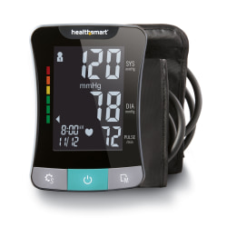 HealthSmart® Premium Talking Automatic Digital Blood Pressure Monitor With Standard And Large Cuffs