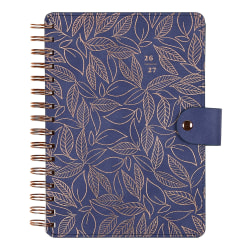 Citrine Monthly/Weekly Twin Loop Planner, 5-3/4" x 8", Twilight, July 2026-June 2027, Total Qty 1