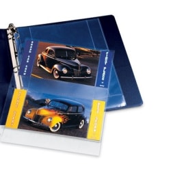 Avery® Clear Mixed Format Photo Album Pages, 10ct (13401) - 4" Width x 6" Length - 3-ring Binding