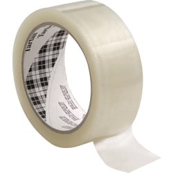 3M Tartan™ Box Sealing Tape, 1 7/8" x 110 Yd., Clear
