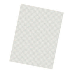 Pacon® Quadrille-Ruled Heavyweight Drawing Paper, 1/4" Squares, White, Pack Of 500 Sheets