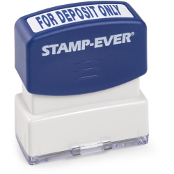Trodat FOR DEPOSIT ONLY Pre-inked Stamp - Message Stamp - - 5955