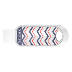 Sandisk Cruzer Snap USB Flash Drive, 32GB, Multicolor
