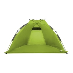 Outdoors Professional Beach Automatic Pop-Up Sun Shelter, 43"H x 43"W x 79"D, Green