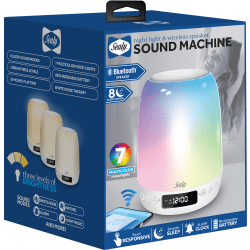 Sealy SL-HW-SN-105-WT Bluetooth® Sleep Speaker, White