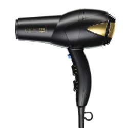 Conair® InfinitiPRO Pro Performance Salon Hair Dryer, Full Size, Black/Gold