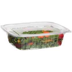 Eco-Products Rectangular Deli Containers, 24 Oz, Clear, Pack Of 200 Containers