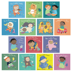 Child's Play Books, Songs And Rhymes Collection Set, Set Of 14 Books