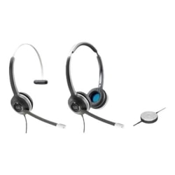 Cisco 532 Wired Dual - Headset - on-ear - wired - for Cisco DX70, DX70 - MSRP, DX80, DX80 (No Radio); IP Phone 8851, 8861, 8865, 8865NR