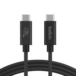 Belkin Connect USB4 Cable For Mac/Windows/Chromebook, Black