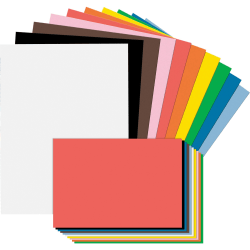 Tru-Ray® Construction Paper Combo Case, 12" x 9" And 18" x 12", 746 Lb, Assorted Colors