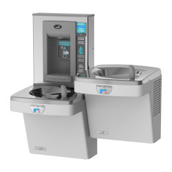 Oasis Bottle Filler, 8 Gallon, 34"H x 42"W x 21"D, Graystone