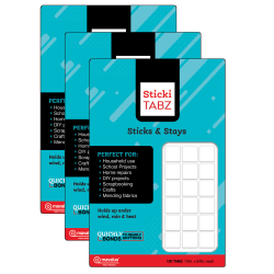 Mavalus Sticki TABZ, 120 Per Pack, Set Of 3 Packs