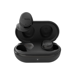 Philips TAT4556BK - True wireless earphones with mic - in-ear - Bluetooth - active noise canceling - black