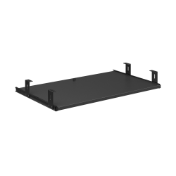 Sauder® Keyboard Shelf For Affirm Desks, 5/8"H x 27"W x 14-1/2"D, Black