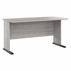 Bush® Business Furniture Studio A 60"W Computer Desk, Platinum Gray, Standard Delivery