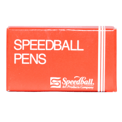 Speedball Round Pen Nibs, B-3, Box Of 12 Nibs