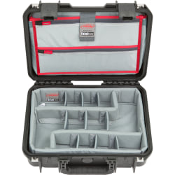 SKB Cases iSeries Protective Case With Padded Dividers And Lid Divider, 14"H x 9-1/2"W x 4-1/2"D