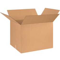 Partners Brand Corrugated Shipping Boxes, 29" x 24" x 24", Kraft, Pack Of 10 Boxes