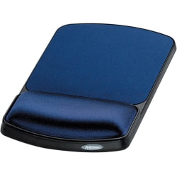 Fellowes® Gel Wrist Rest/Mouse Pad, Sapphire