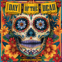 2026 Willow Creek Press Art & Design Monthly Wall Calendar, 12" x 12", Day of the Dead, January To December, 55731
