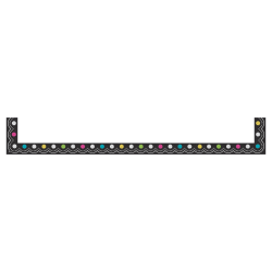 Teacher Created Resources Chalkboard Brights Magnetic Pockets - Large, 4 Per Pack, Set Of 3 Packs