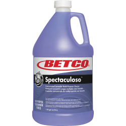 Betco Spectaculoso General Cleaner - Concentrate - 128 fl oz (4 quart) - Floral, Lavender Scent - 1 Each - Purple