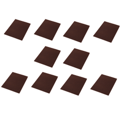 Americo® EcoPrep EPP Specialty Pads, 28 x 14, Maroon, 10/Carton