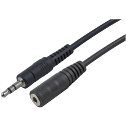 4XEM 3.5MM Stereo Mini Jack Audio Extension Cable, 5