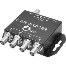 SIIG 1x4 3G-SDI Splitter - 1080p1 x 4