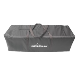 Coverplay Polyester Play Yard Travel Bags, 9"H x 7"W x 9"D, Gray, Case Of 6 Bags