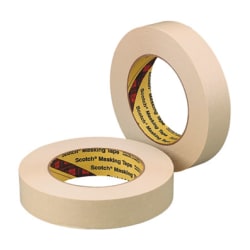 Scotch® Paper Masking Tape, 3/4" x 60 Yd., Tan